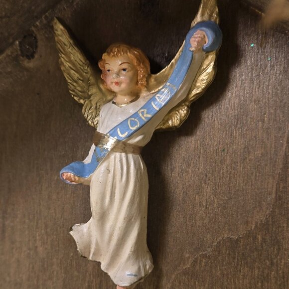 Gorgeous, 13 figure, Vintage, FONTANINI (5 Inch) Nativity scene with Creche - Picture 11 of 16